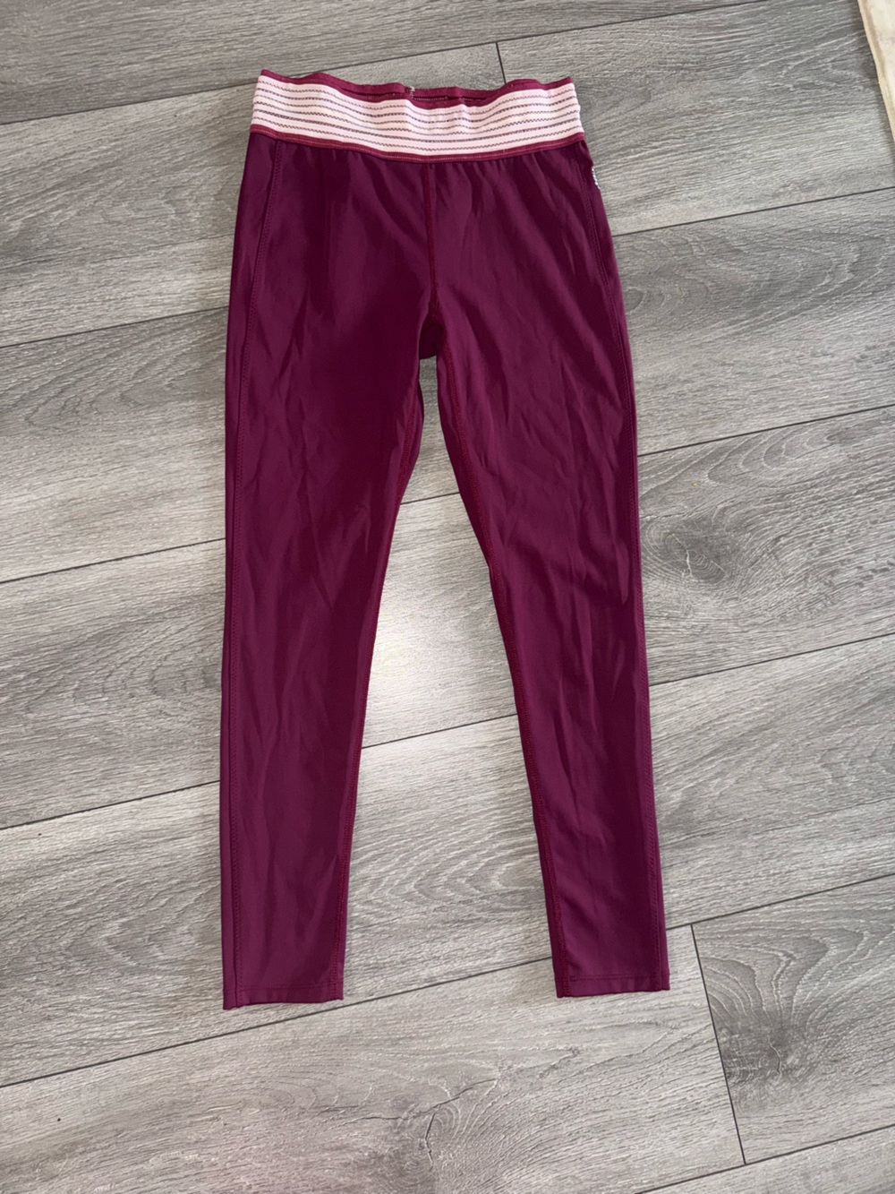 Free People Active Leggings in Deep Berry